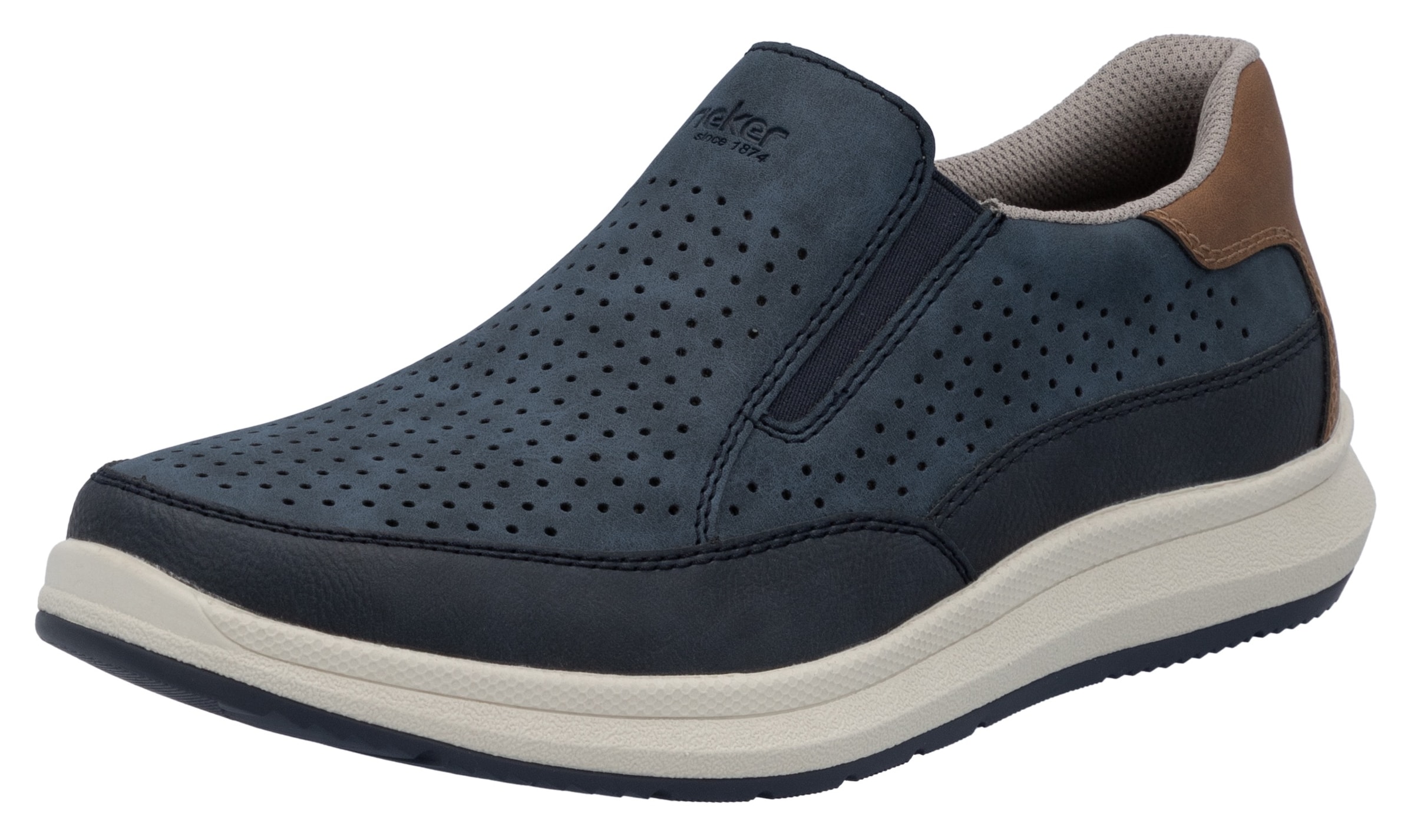 Rieker Slip on en saphir, Vue avec produit