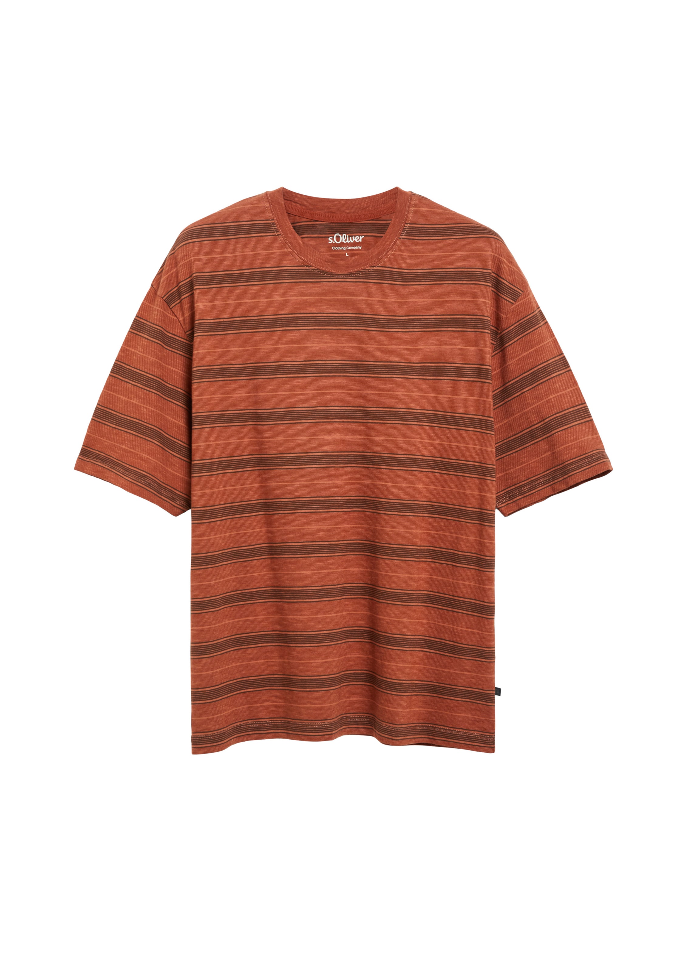T-Shirt s.Oliver en marron : devant