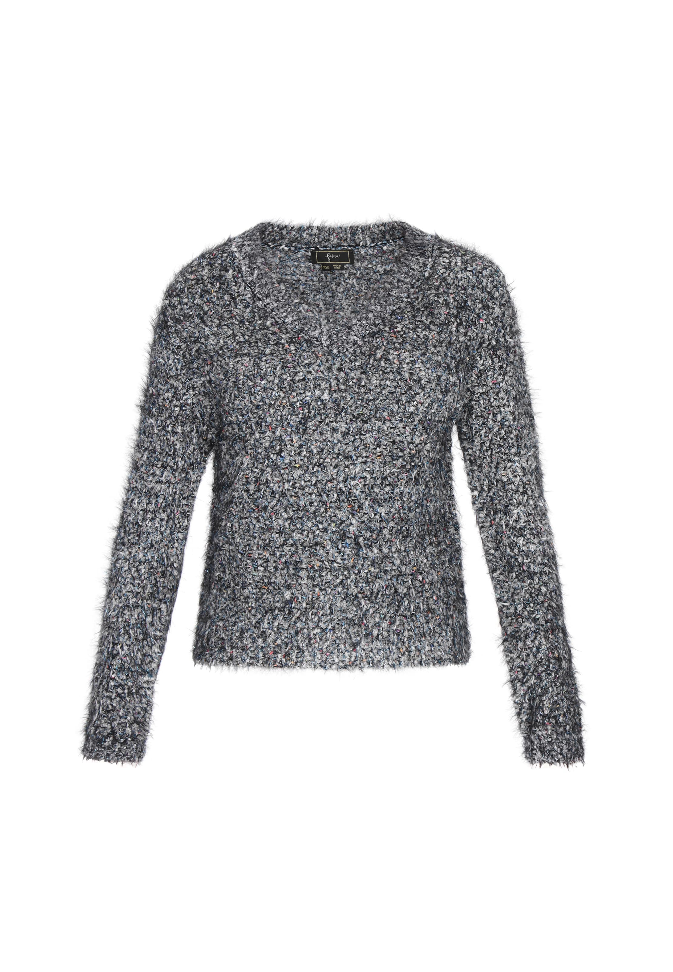 Pulover faina pe negru, Vizualizare produs