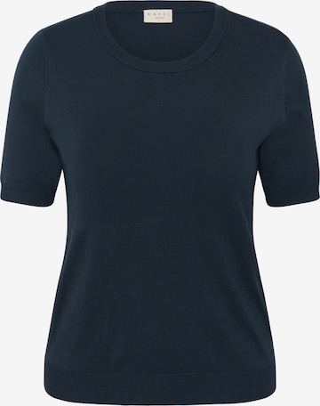 mėlyna KAFFE CURVE Megztinis 'KCLizzy': priekis