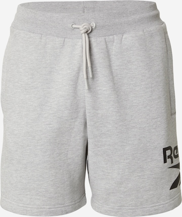 Reebok - Pantalón deportivo 'NATE' en gris: frente