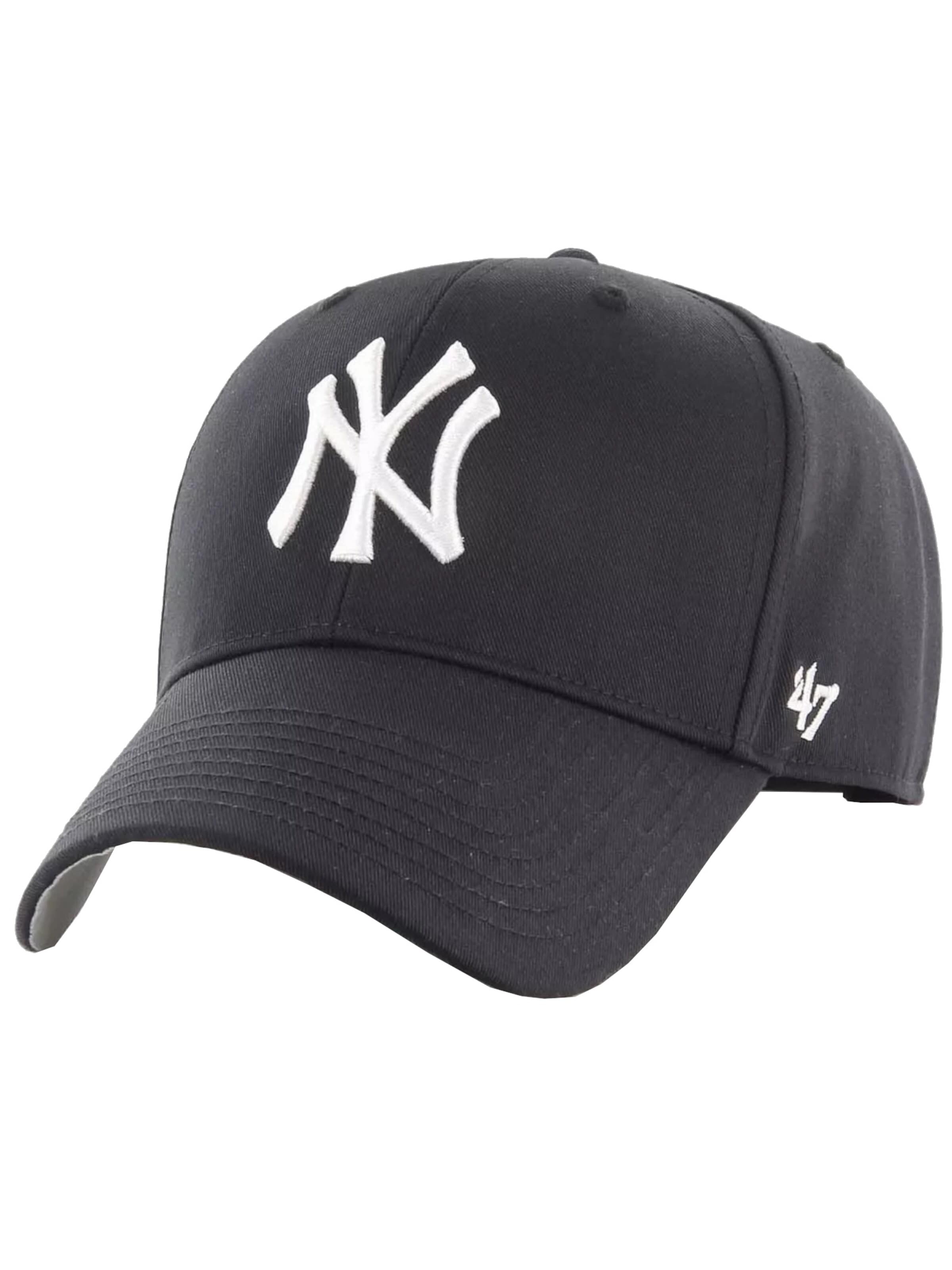 47 Cap 'MLB New York Yankees'‌‌‌‌‌‌‌‌‌‌ in Schwarz: Vorderseite