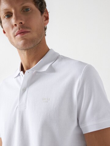T-Shirt Salsa Jeans en blanc