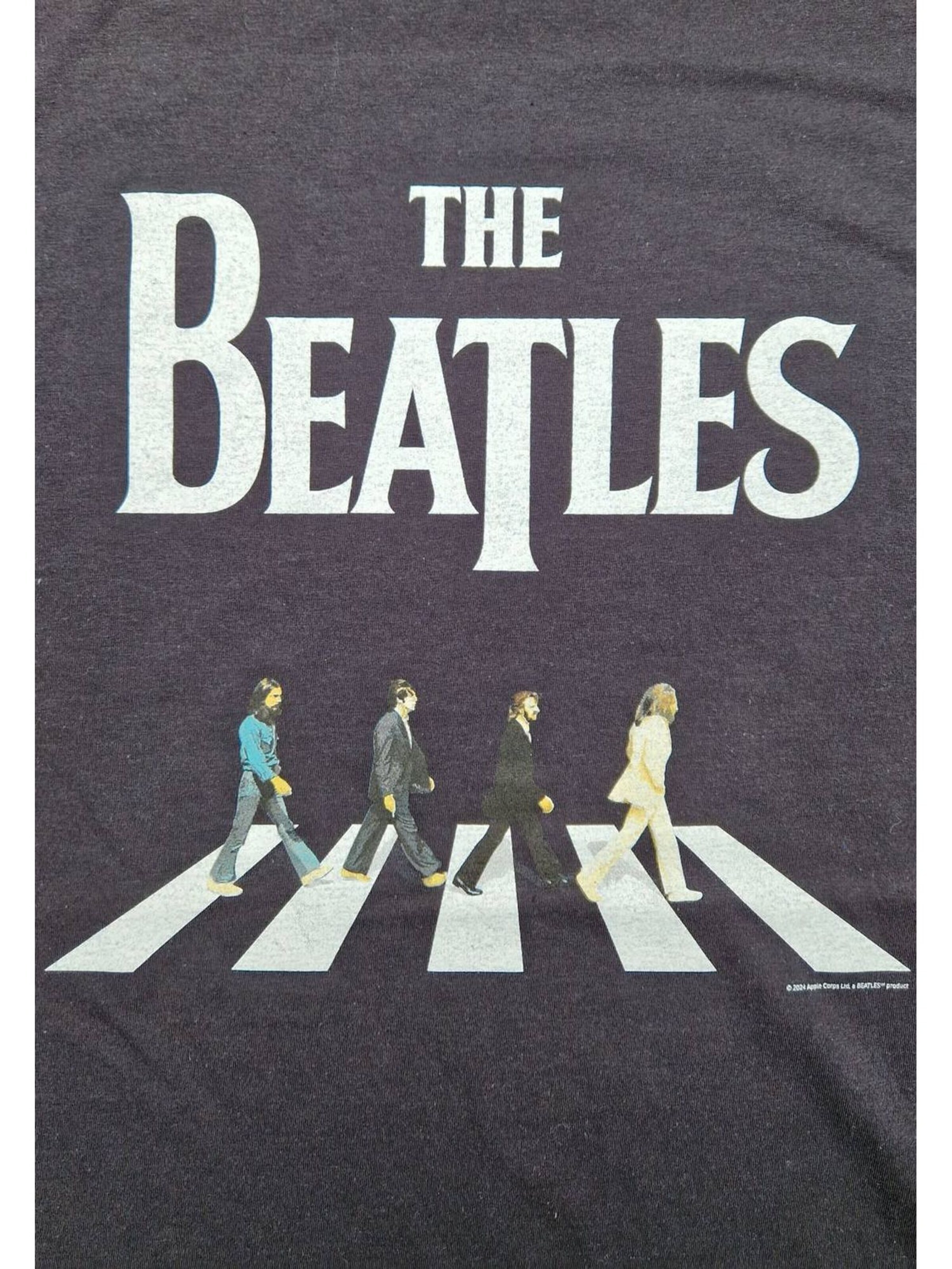 T-Shirt 'Beatles abbey road modern  T-Shirt' The Beatles en noir
