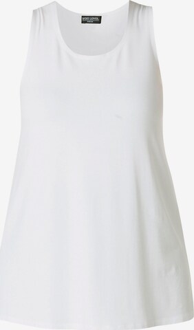 BASE LEVEL CURVY Top 'Abbigale' in White: front