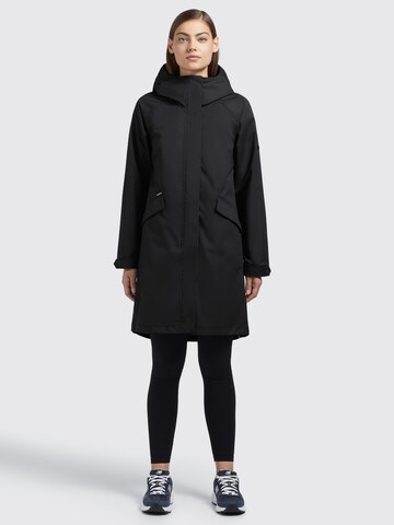 Manteau mi-saison 'MILEYA' khujo en noir