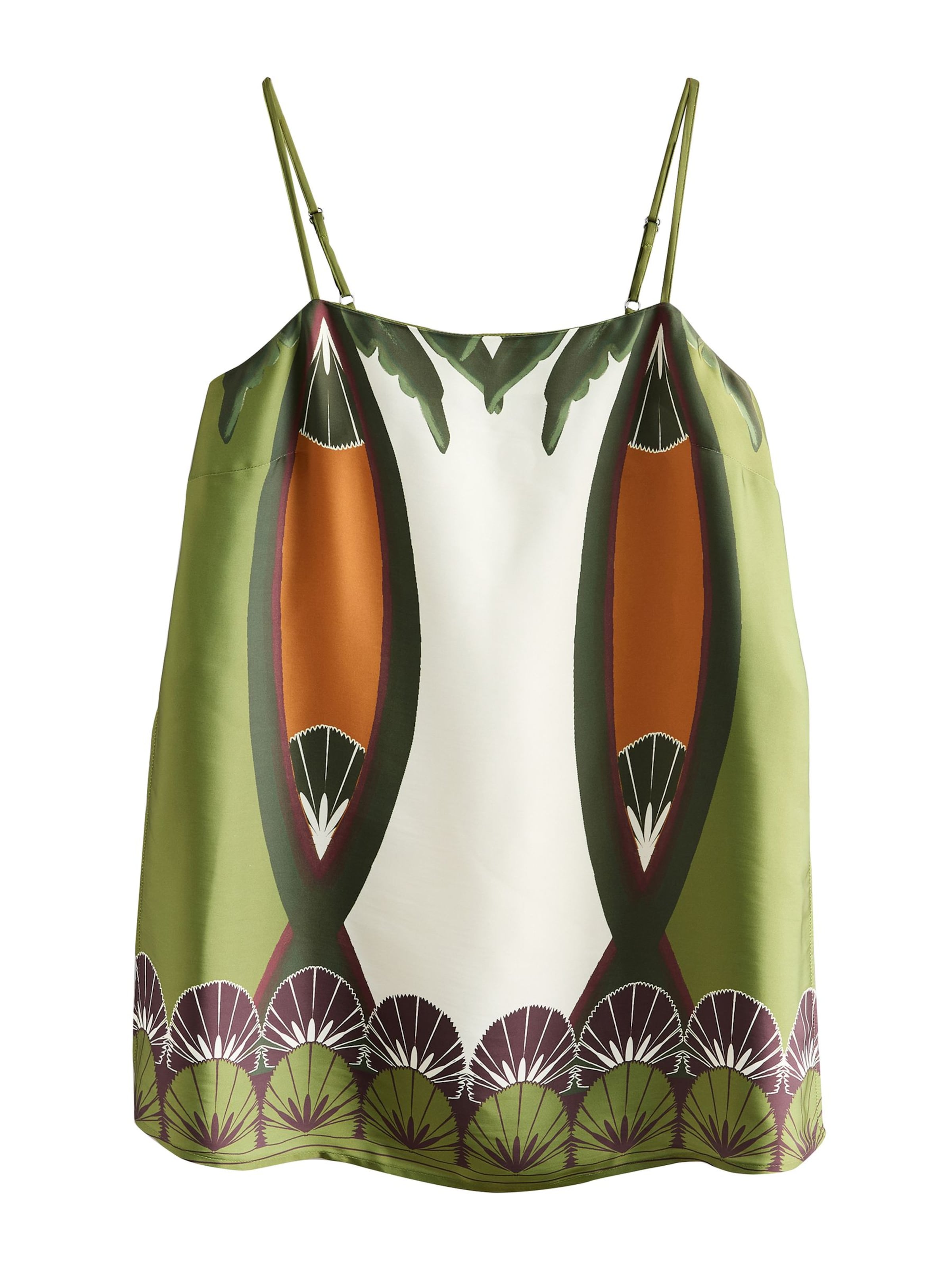 Next Top in XXS in Ecru / Olive / Dark green / Orange, Item view