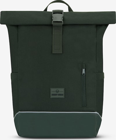 Johnny Urban Backpack 'Robin Medium Bike' in Light grey / Emerald / Dark green, Item view