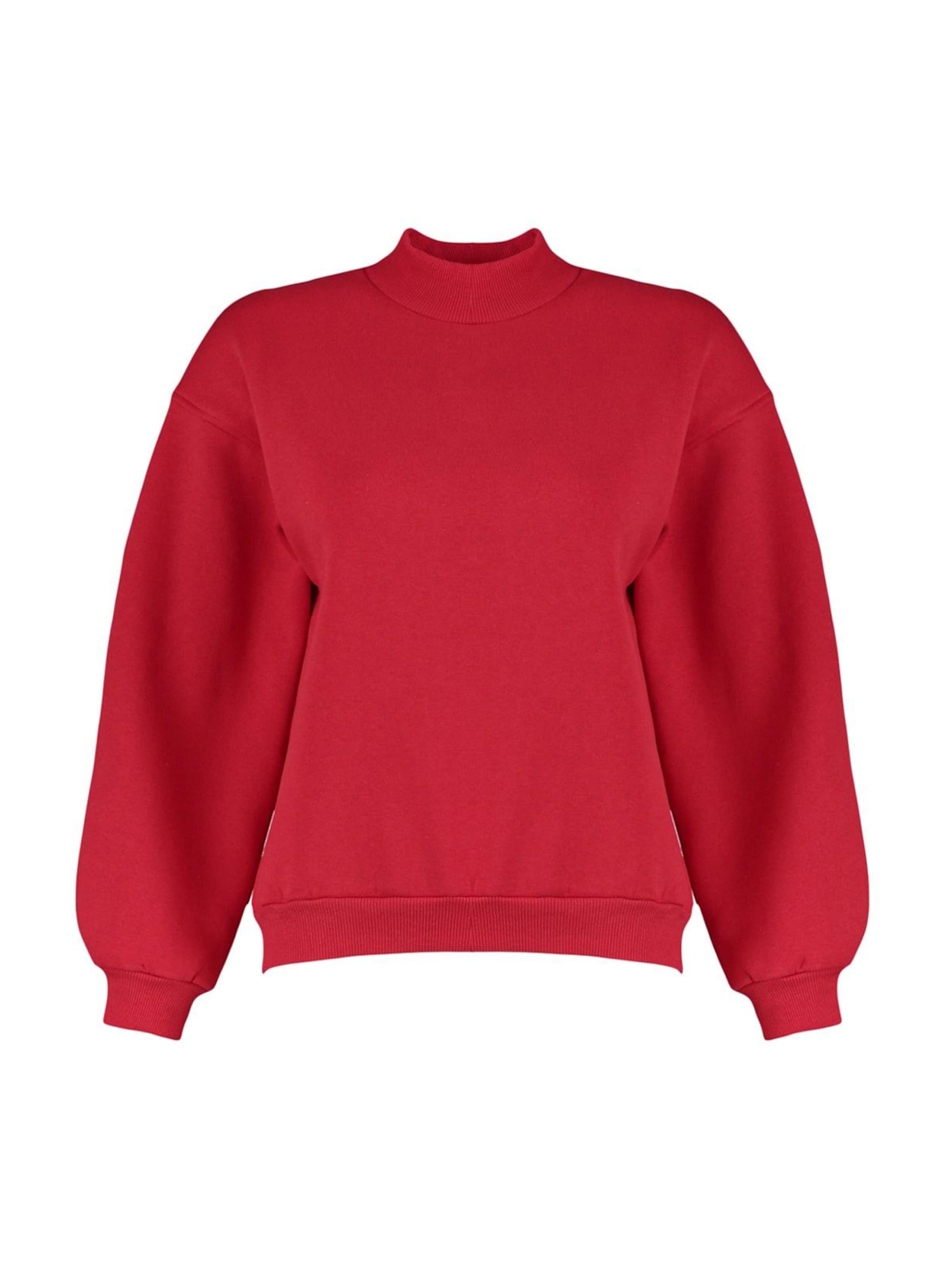 Trendyol Sweatshirt in Red: front