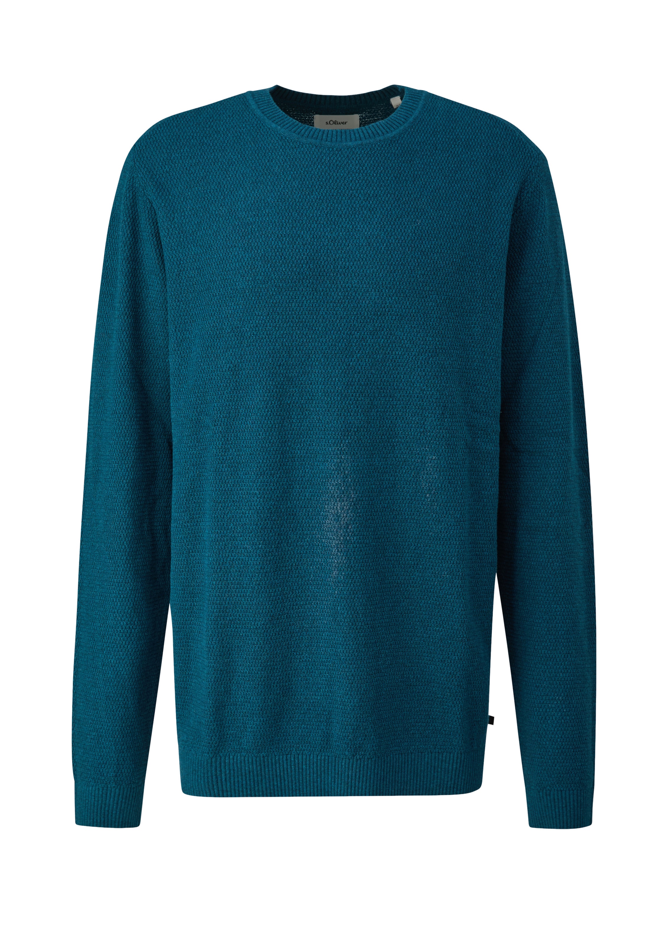 Pull-over s.Oliver Men Big Sizes en bleu : devant