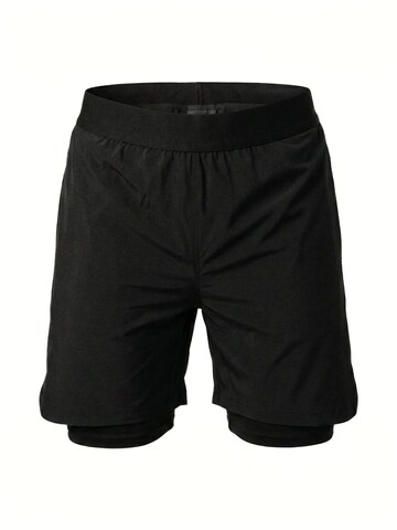 saved lab Regular Sporthose 'SL-450 Short (2 in 1)'‌‌‌‌‌‌‌‌‌ in Schwarz: Vorderseite