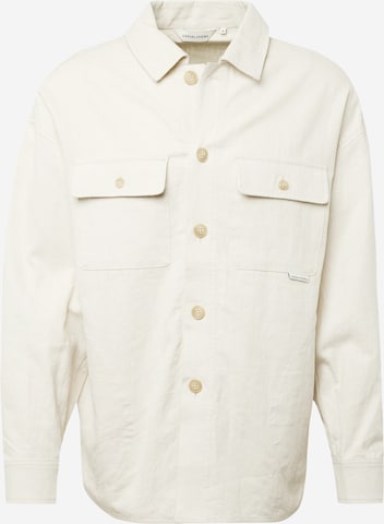 Casual Friday Regular Fit Välikausitakki 'August' värissä beige: etupuoli