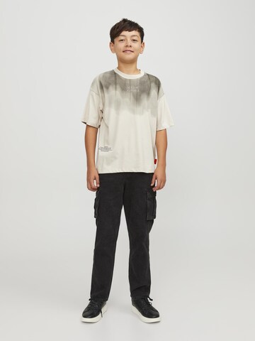 Jack & Jones Junior T-Shirt 'Active3 Futur3' in Beige