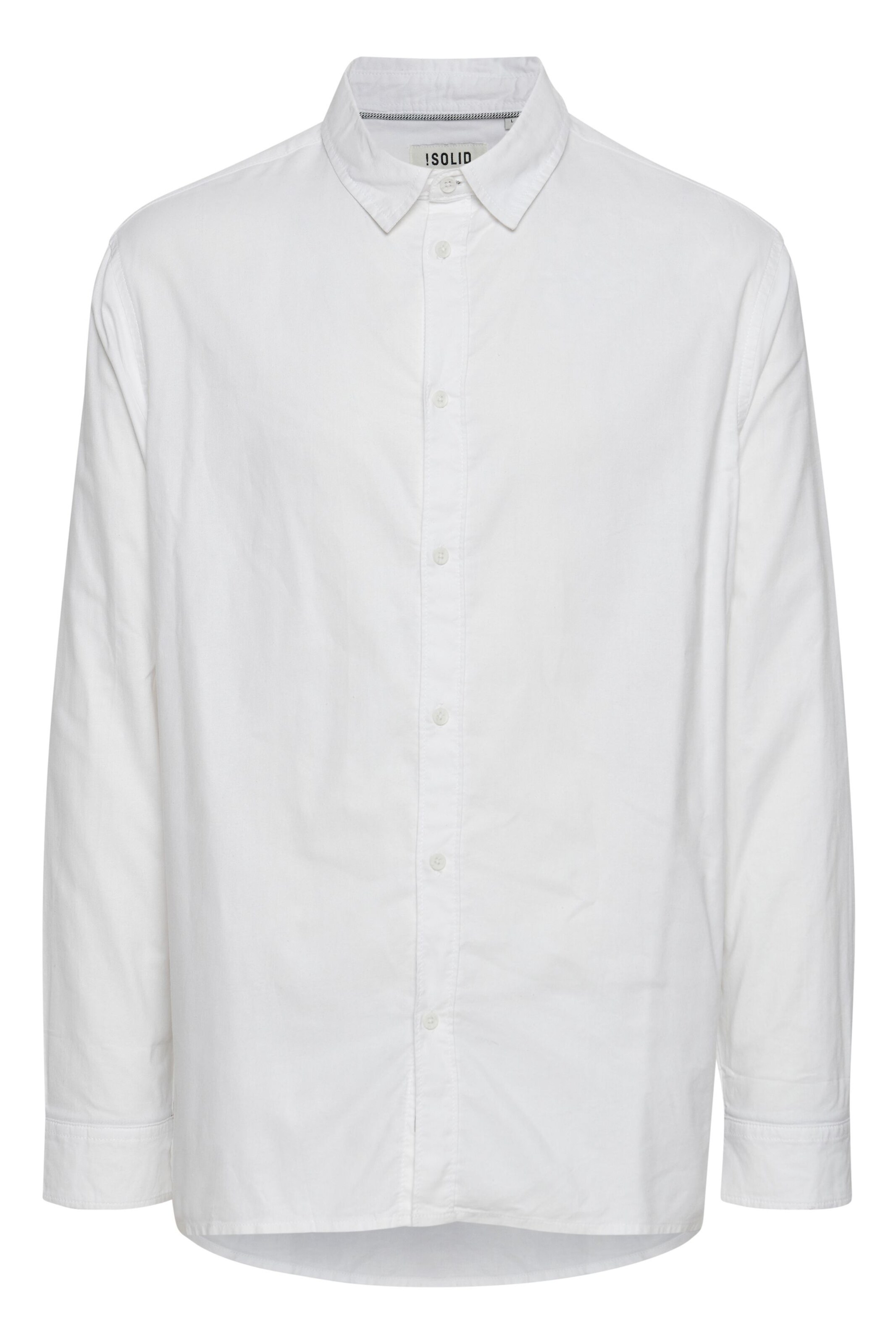 Camicia 'Danladi' di !Solid in bianco: frontale