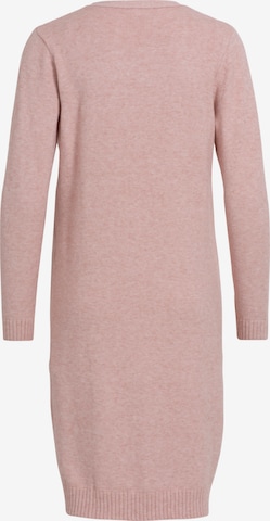 VILA Knitted Coat 'Ril' in Pink