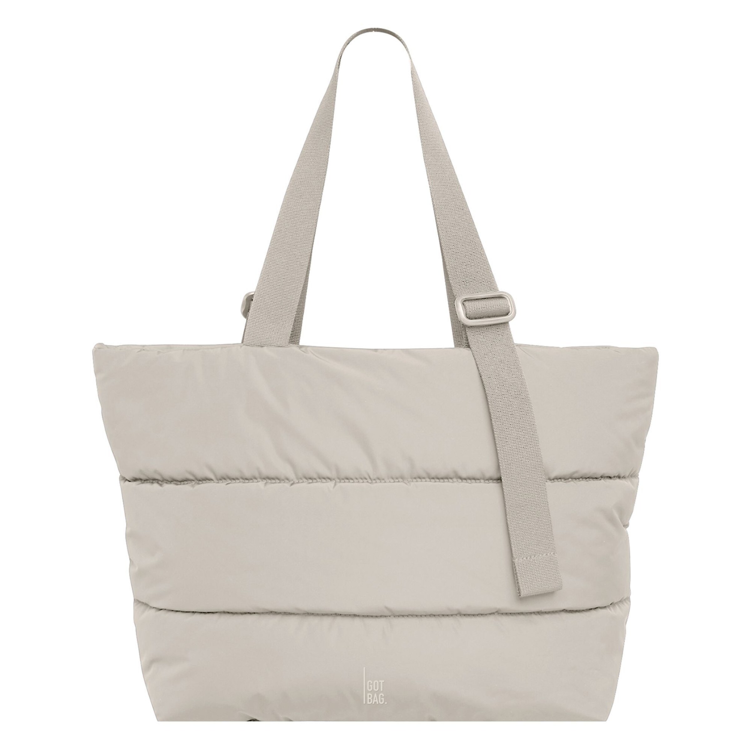 Got Bag Shopper 'Puffer' in Weiß: Vorderseite