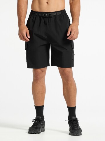 regular Pantaloni sportivi di A-Game in nero: frontale
