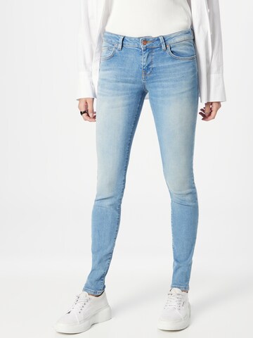 Skinny Jeans 'Nicole' de la LTB pe albastru: față