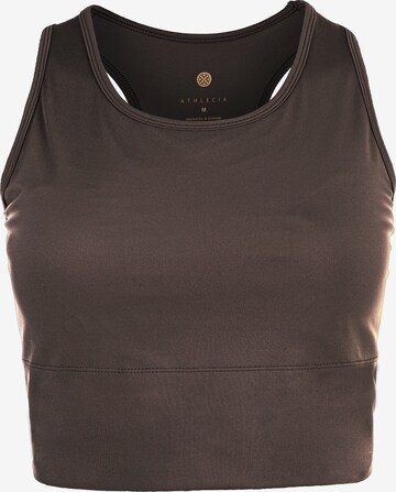 Athlecia Sports Bra 'Franz' in Brown: front