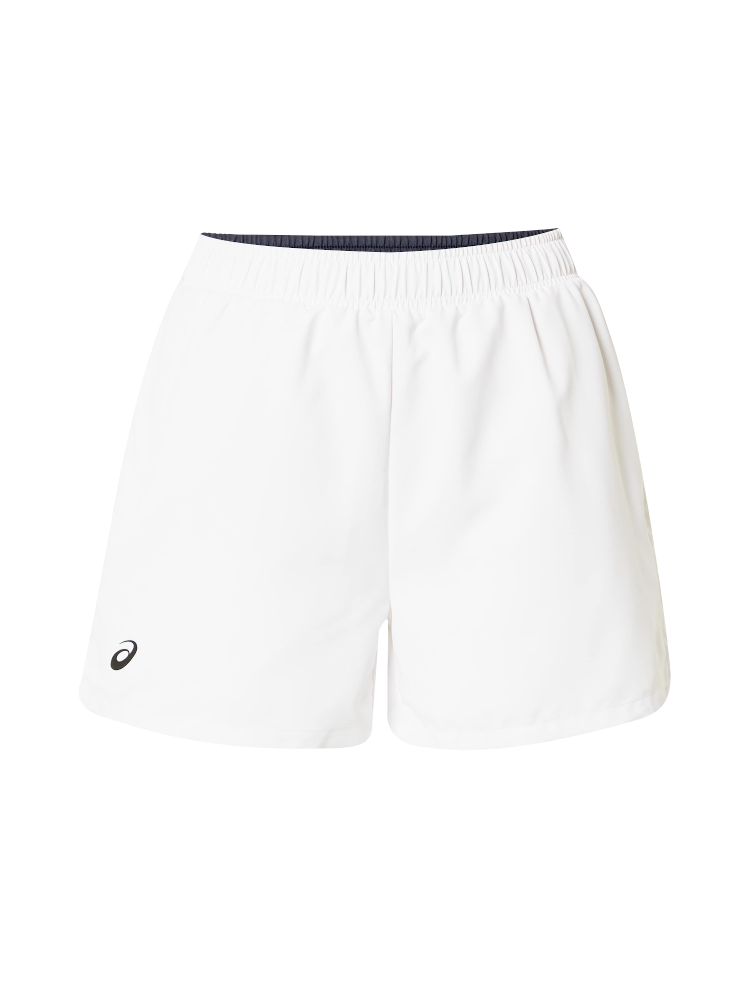 Pantaloni sport ASICS pe albastru marin / alb, Vizualizare produs