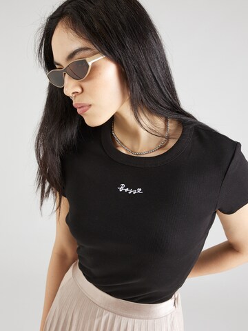 BOSS Shirt 'Esim' in Black