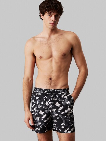 Calvin Klein Swimwear Σορτσάκι-μαγιό σε μαύρο: μπροστά