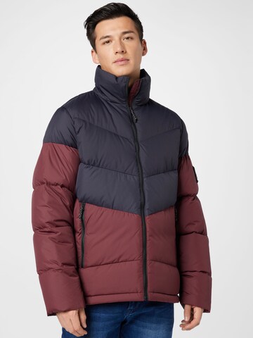 Veste d’hiver 'Fearless' JACK WOLFSKIN en rouge : devant