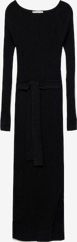 Robe 'GOLETO' MANGO en noir : devant