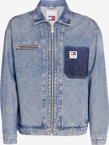 Tommy Jeans - Chaqueta de entretiempo en azul: frente