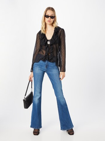 Chemisier River Island en noir