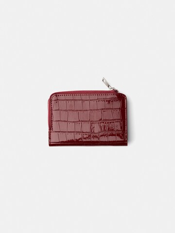 Porte-monnaies Bershka en rouge