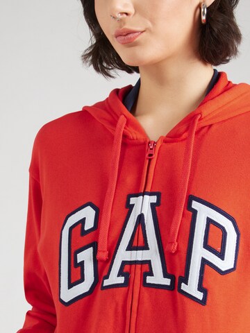 GAP Кофта на молнии 'HERITAGE' в Красный