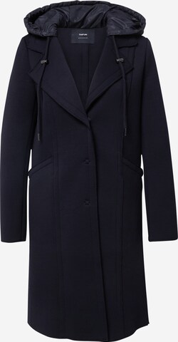 TAIFUN Between-Seasons Coat in Blue: front