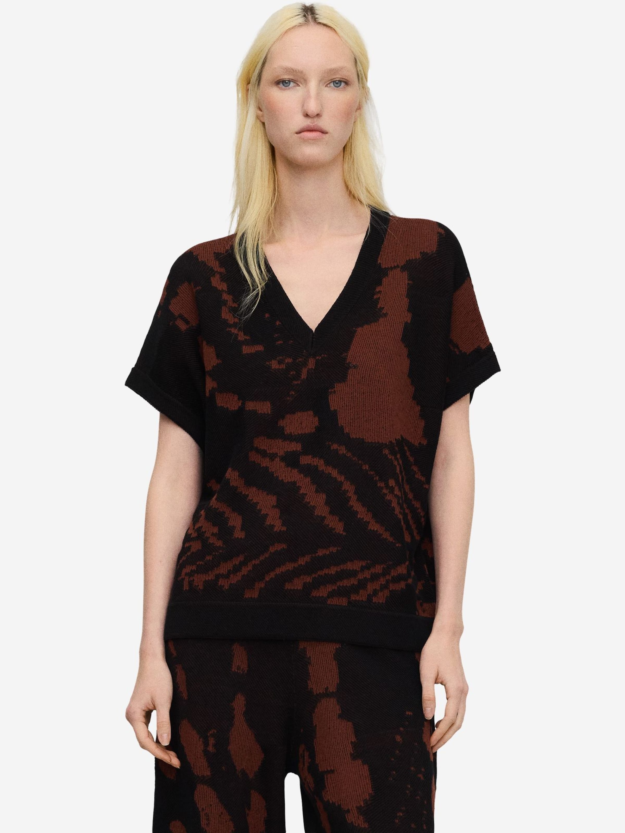 Pullover di Adolfo Dominguez in nero: frontale