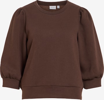 Felpa 'VIVera' di VILA in marrone: frontale