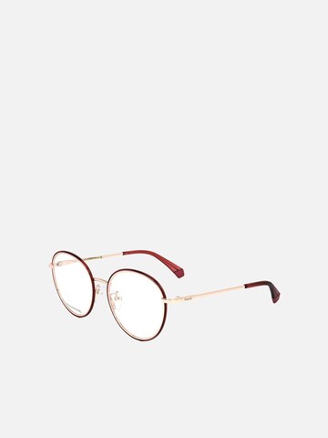 Lunettes de soleil 'Polaroid PLD D438/G Cherry gold 52/19/145 WOMAN Eyewear Frame' Polaroid en rose : devant