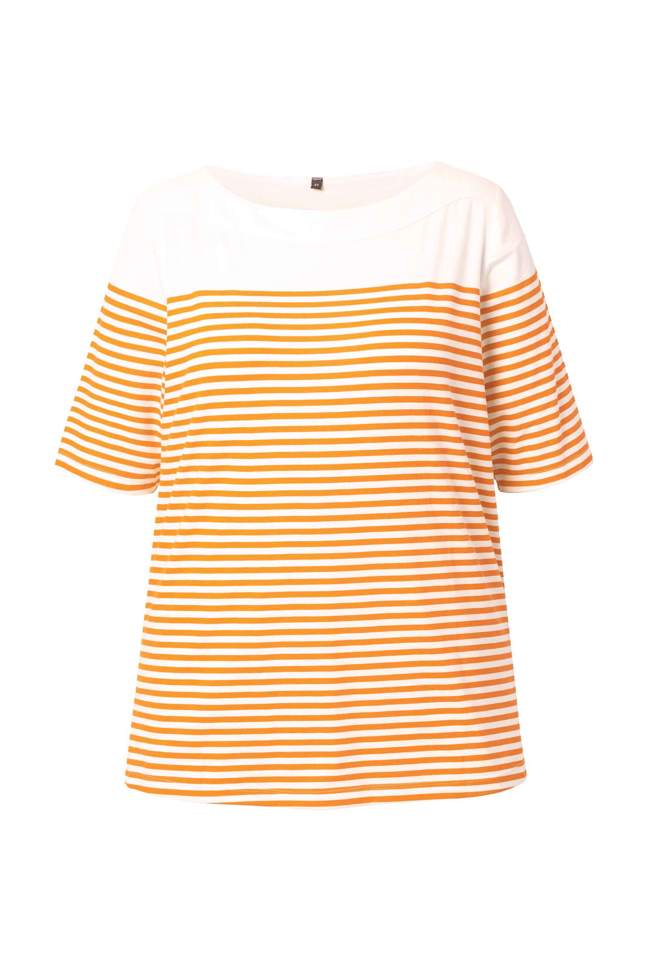 T-shirt Ulla Popken en orange : devant