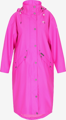 Manteau mi-saison Schmuddelwedda en rose : devant