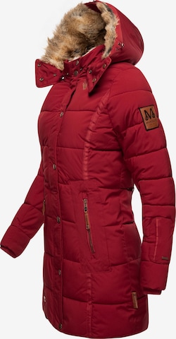 MARIKOO Zimný kabát - Červená