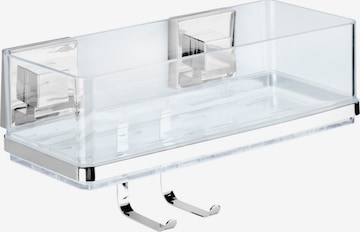 Wenko Shower Accessories 'Vacuum-Loc® Quadro' in Transparent: front