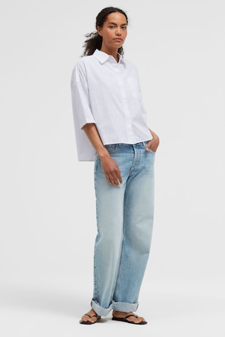SENSES.THE LABEL Blouse in White