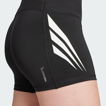 ADIDAS PERFORMANCE Skinny Sports trousers 'Adizero' in Black