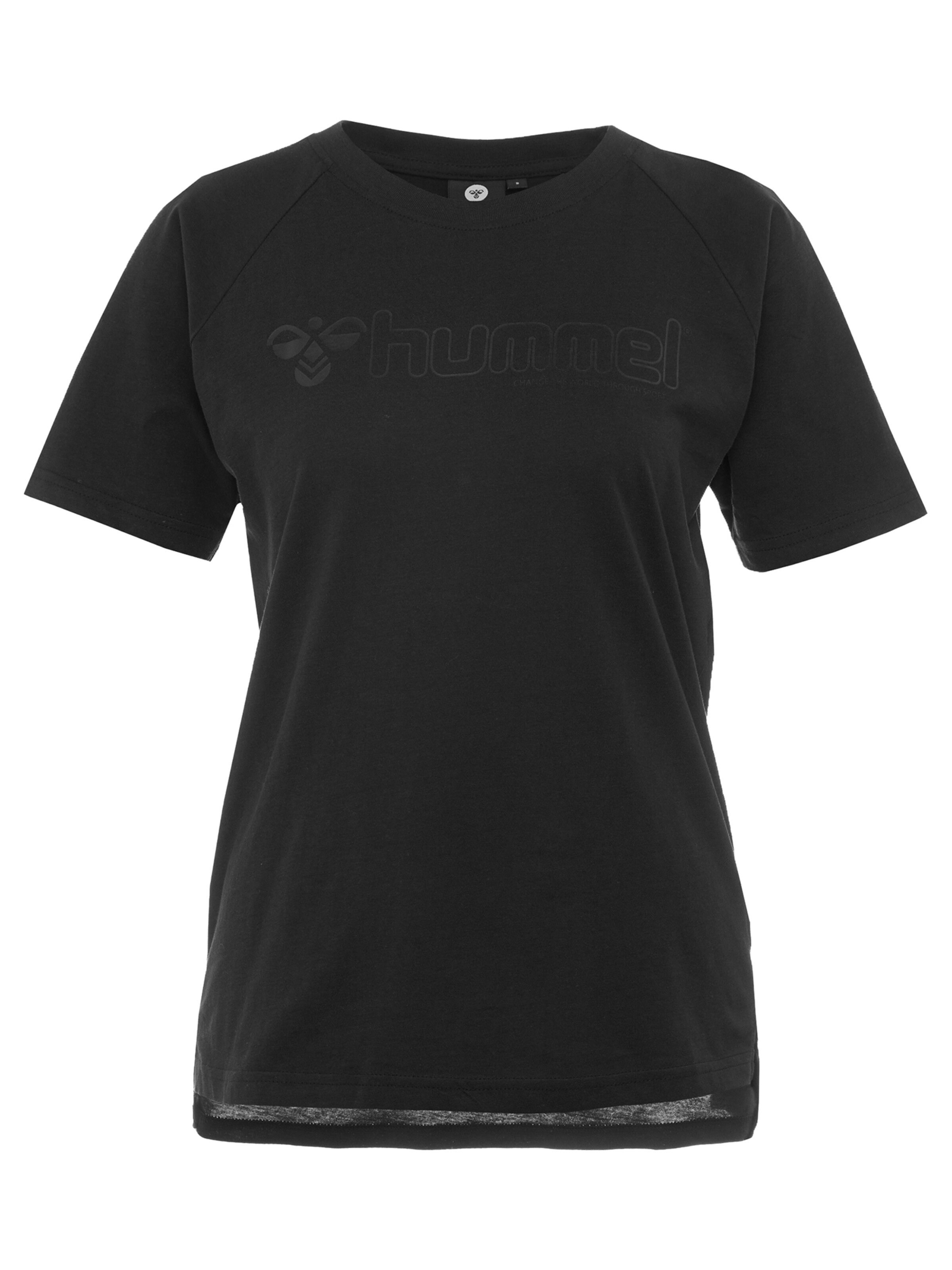 Hummel Performance shirt 'ZENIA' in Black: front