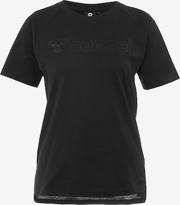 Hummel Performance shirt 'ZENIA' in Black: front