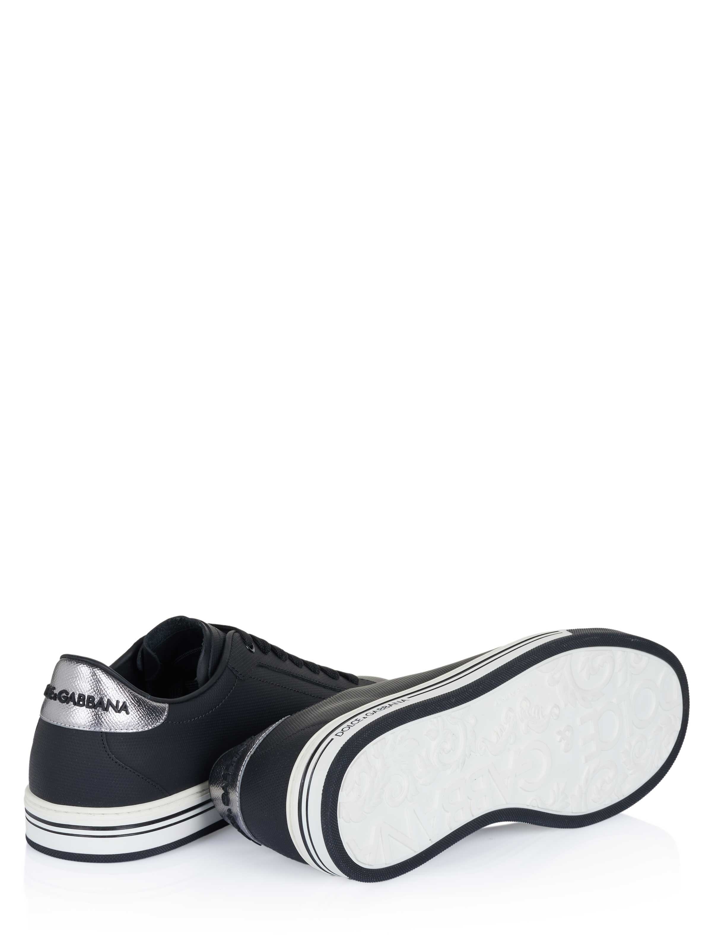DOLCE & GABBANA Matalavartiset tennarit 'Dolce & Gabbana Sneaker' värissä musta