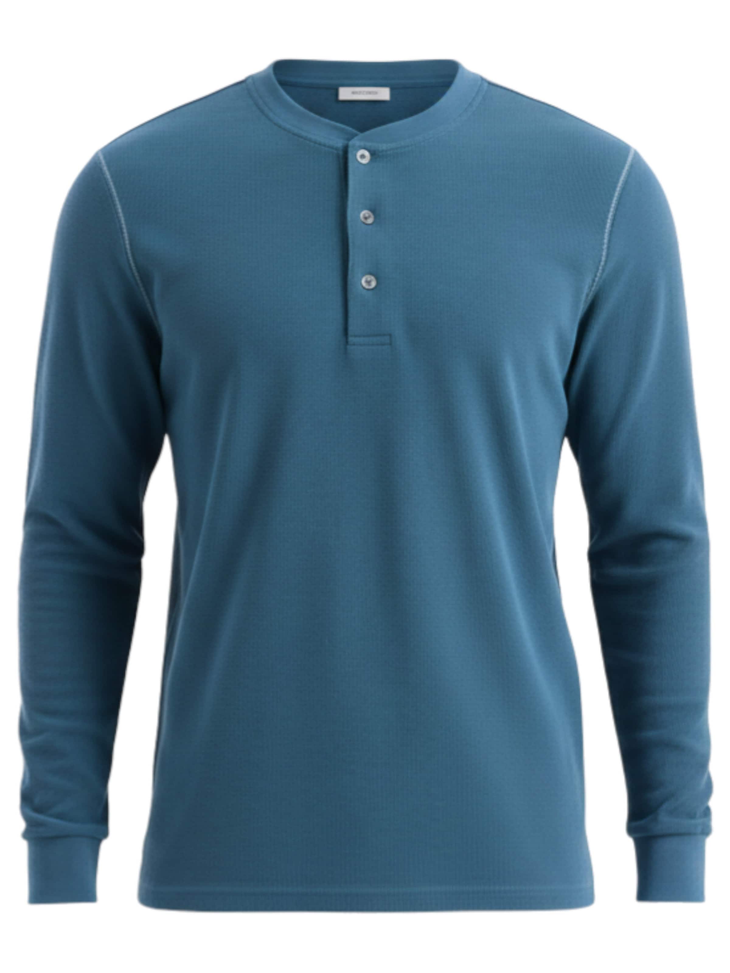 Ombre Shirt in Blue: front