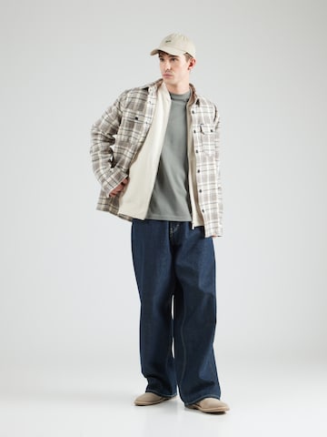 SELECTED HOMME Sweat jacket 'SLHMack' in Beige