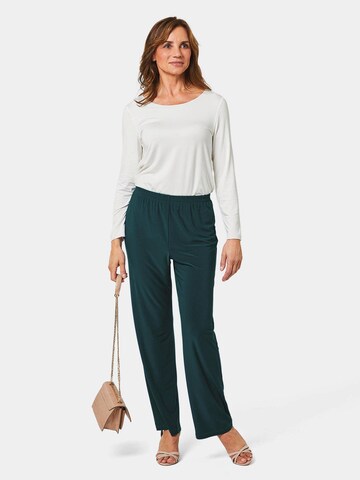 Goldner Loose fit Pants in Green