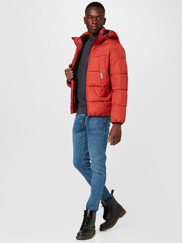 TOM TAILOR DENIM Between-Season Jacket in Red