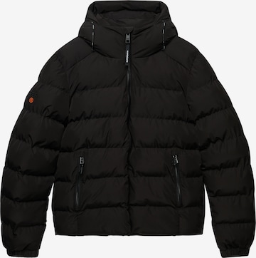 Superdry & Co Winter Jacket in Black: front